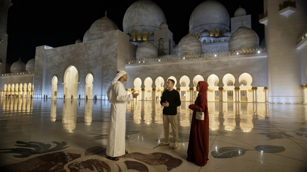 Emirati culture showcased through traditional hospitality and heritage in Abu Dhabi
